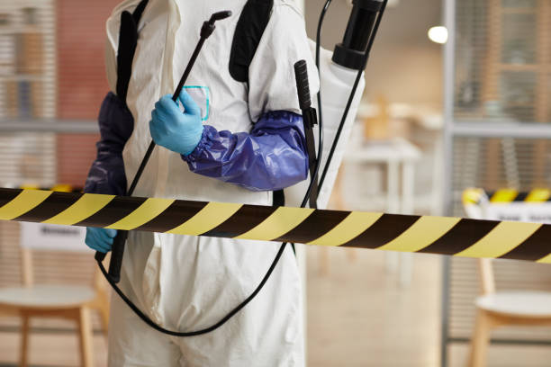 Professional Blood Cleanup technician working in Medford, MN